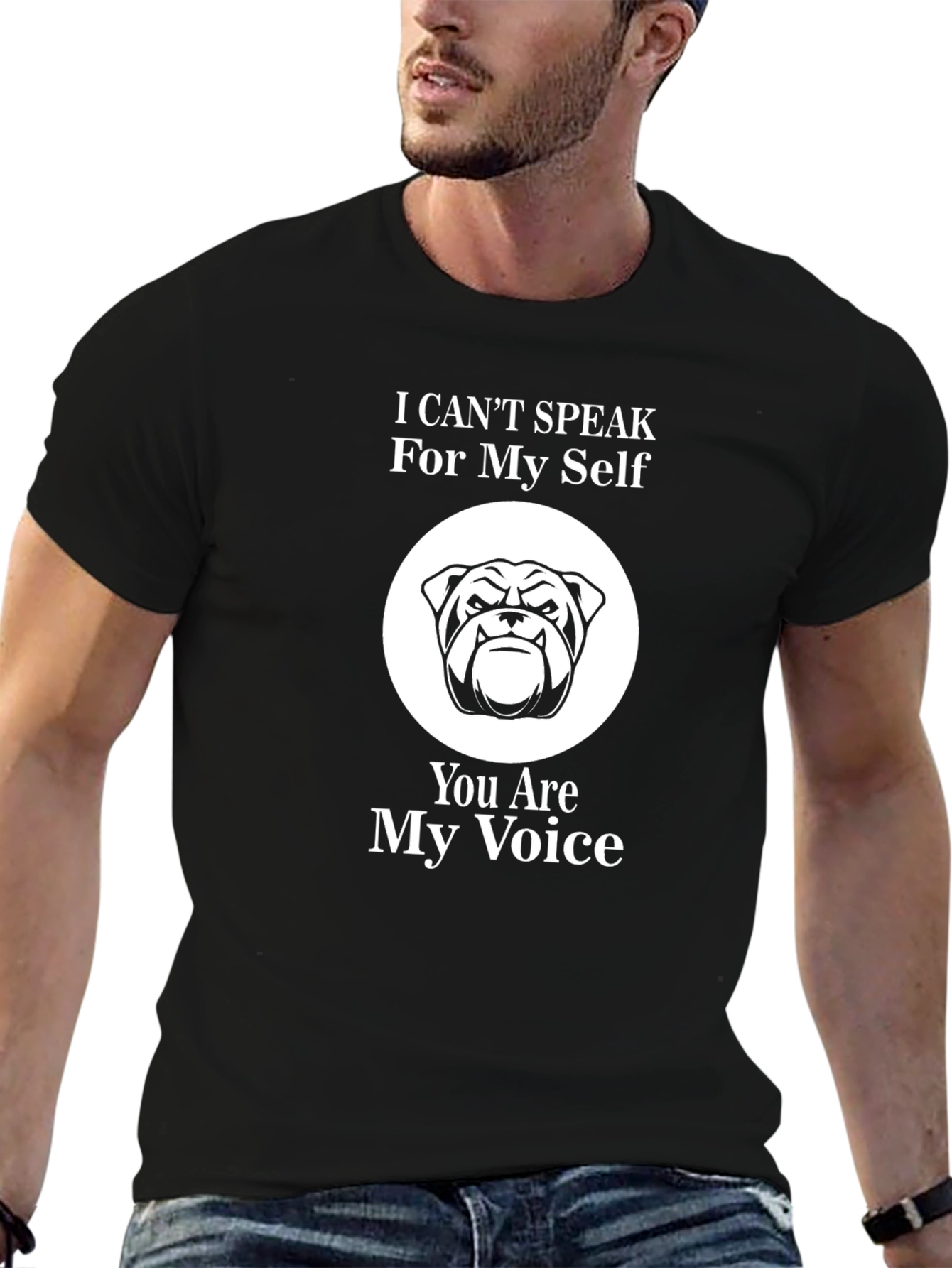 I Cant Speak For My Self Graphic T-Shirt