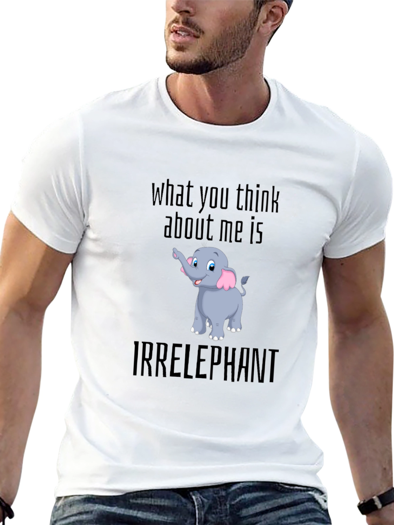 Irrelephant Graphic Tee - Funny Elephant T-Shirt