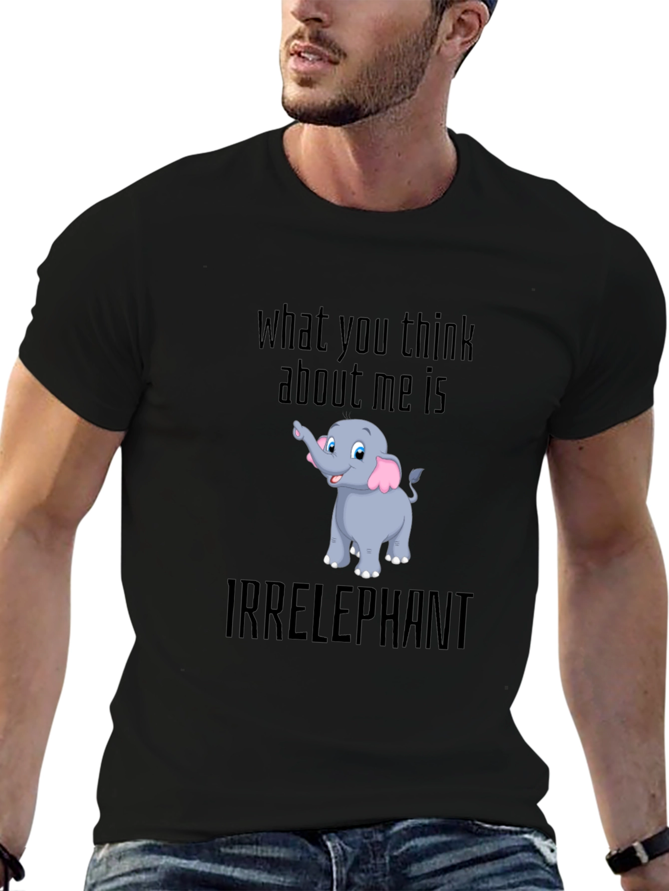 Irrelephant Graphic Tee - Funny Elephant T-Shirt