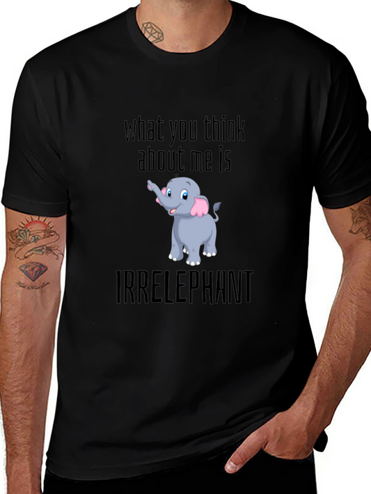 Irrelephant Graphic Tee - Funny Elephant T-Shirt
