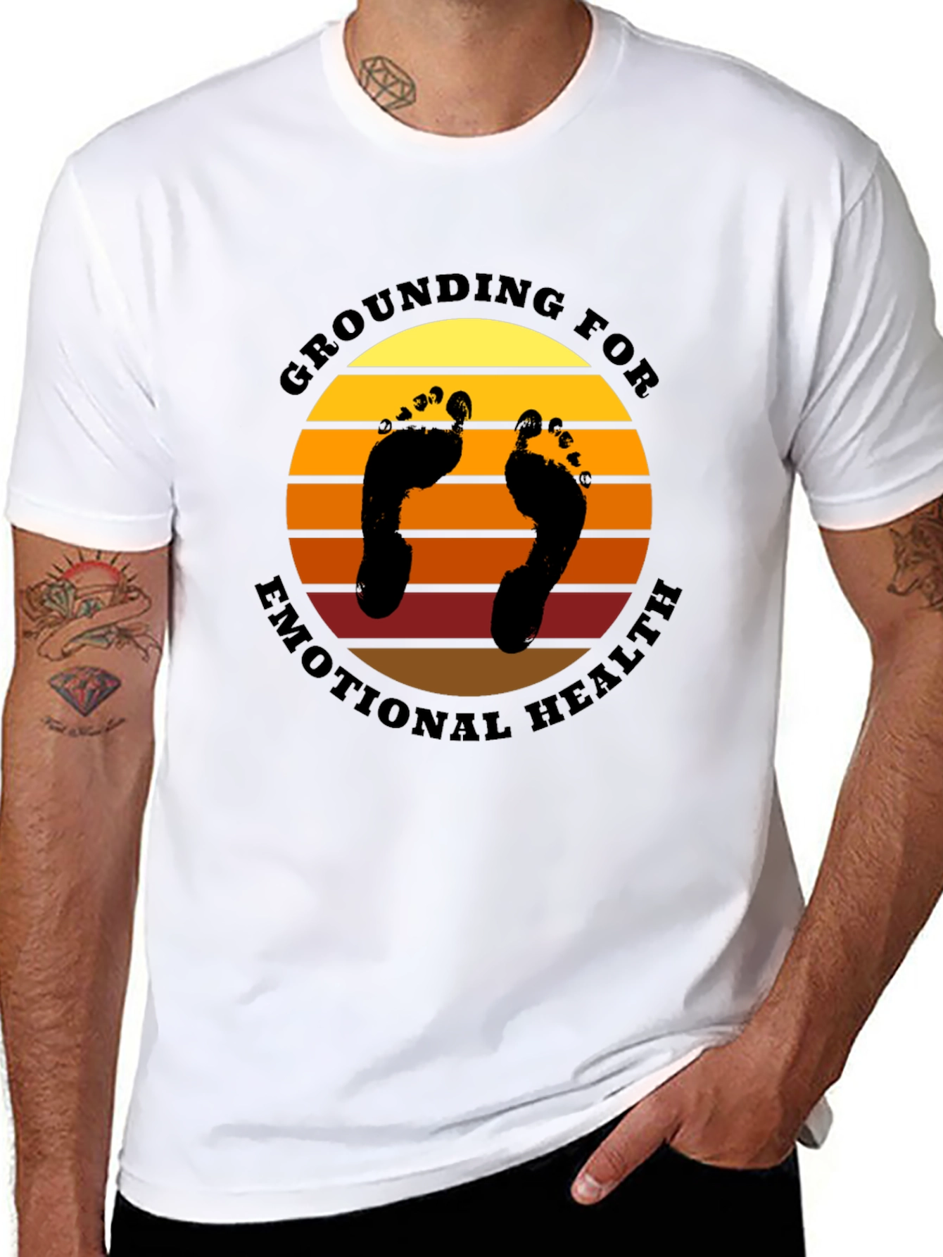 Grounding for Emotional Health Graphic Tee