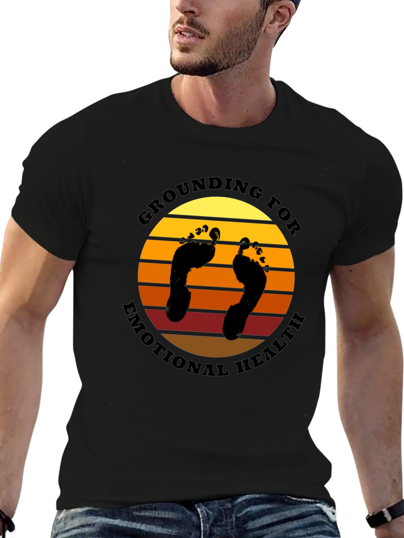 Grounding for Emotional Health Graphic Tee