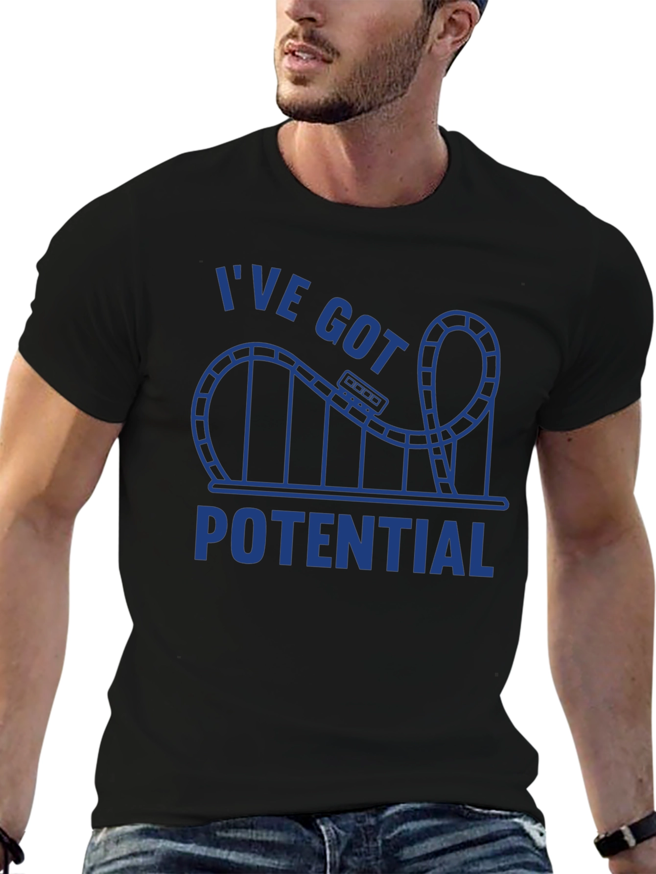 Ive Got Potential T-Shirt Rollercoaster Graphic Tee