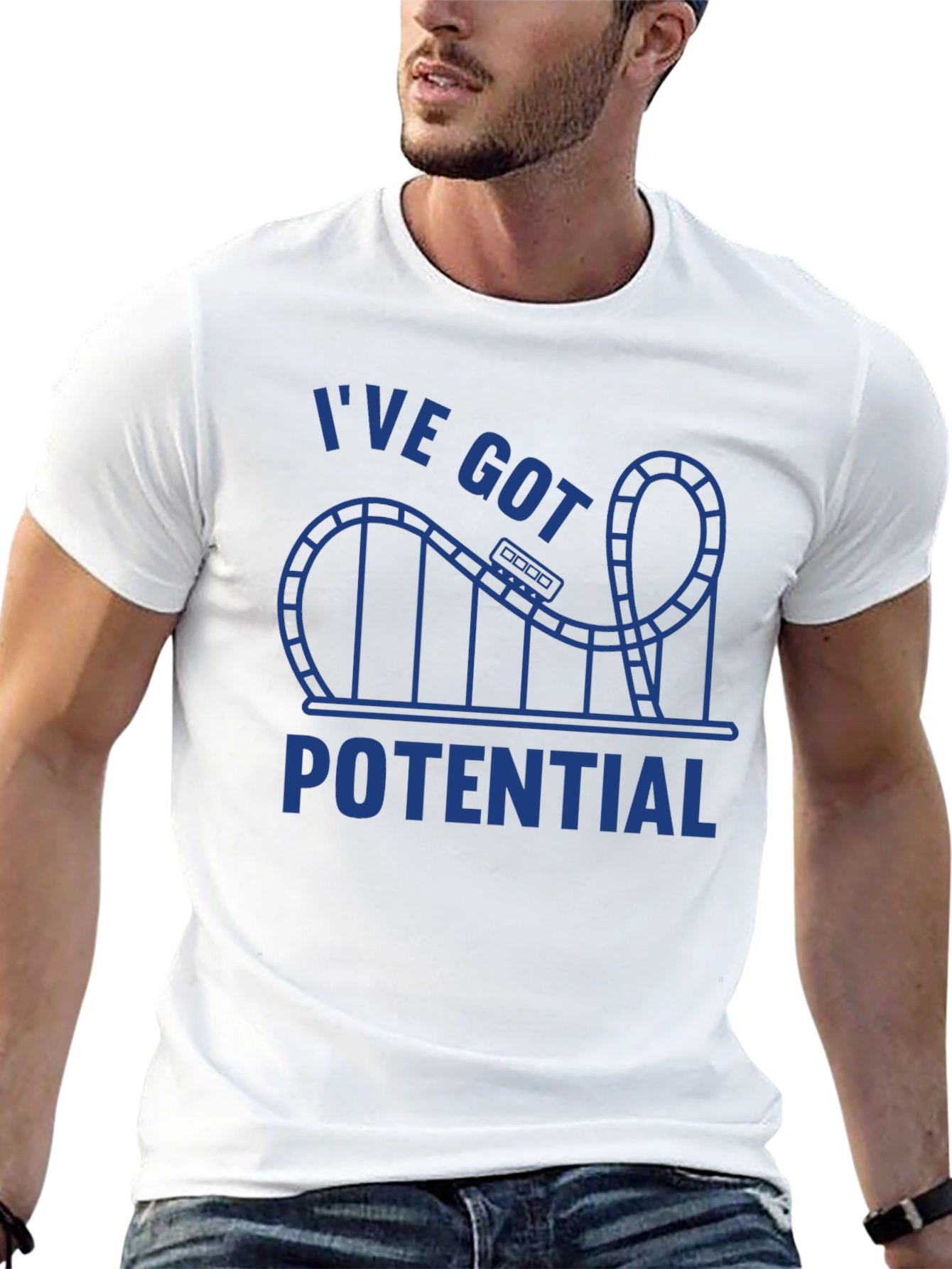 Ive Got Potential T-Shirt Rollercoaster Graphic Tee