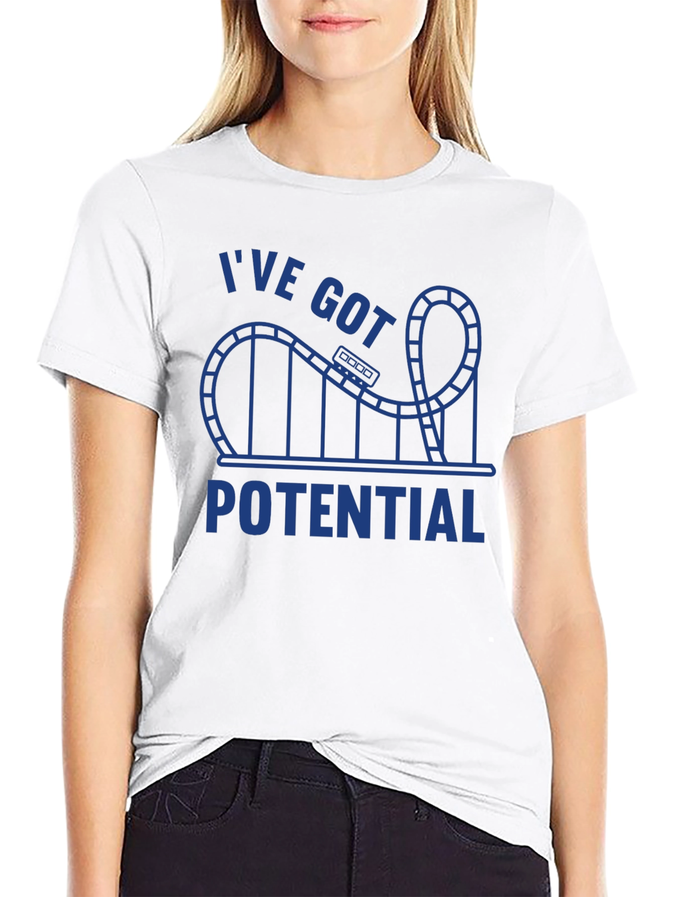 Ive Got Potential T-Shirt Rollercoaster Graphic Tee