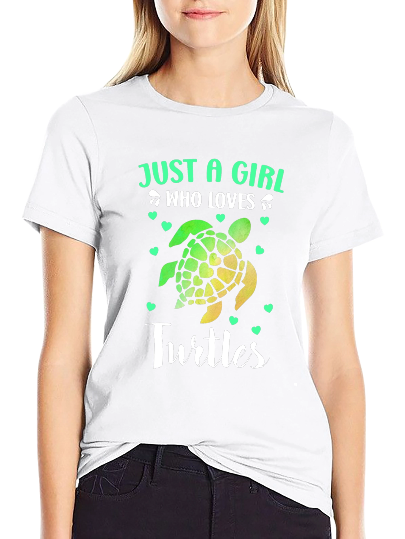 Just A Girl Who Loves Turtles T-Shirt