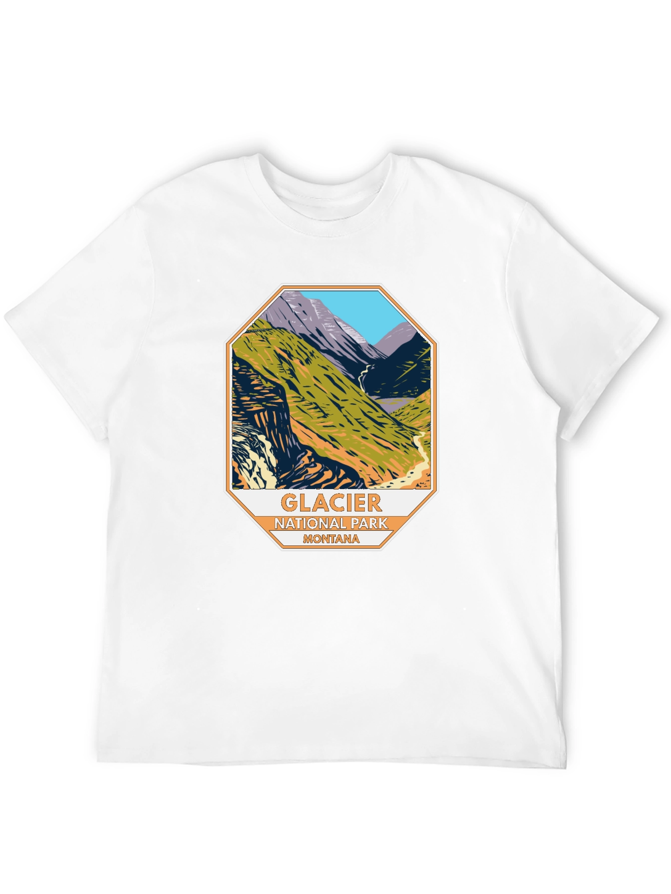Glacier National Park Montana Tee