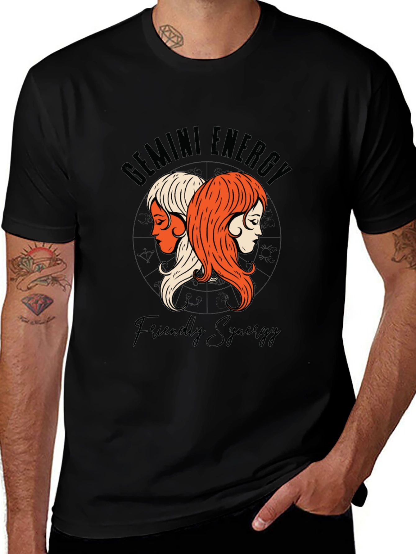 Gemini Energy Graphic Tee - Friendly Synergy