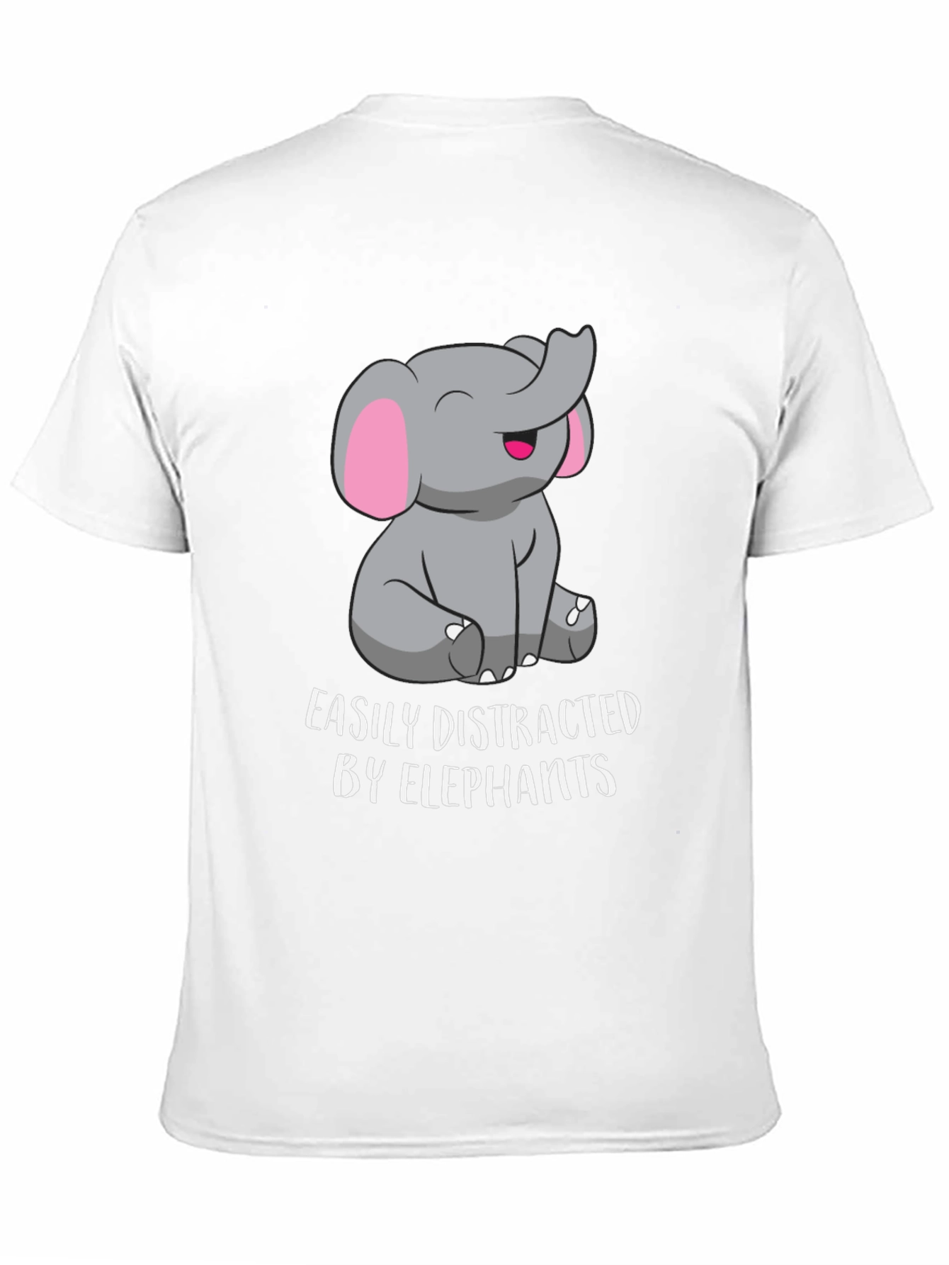 Easily Distracted By Elephants Graphic Tee