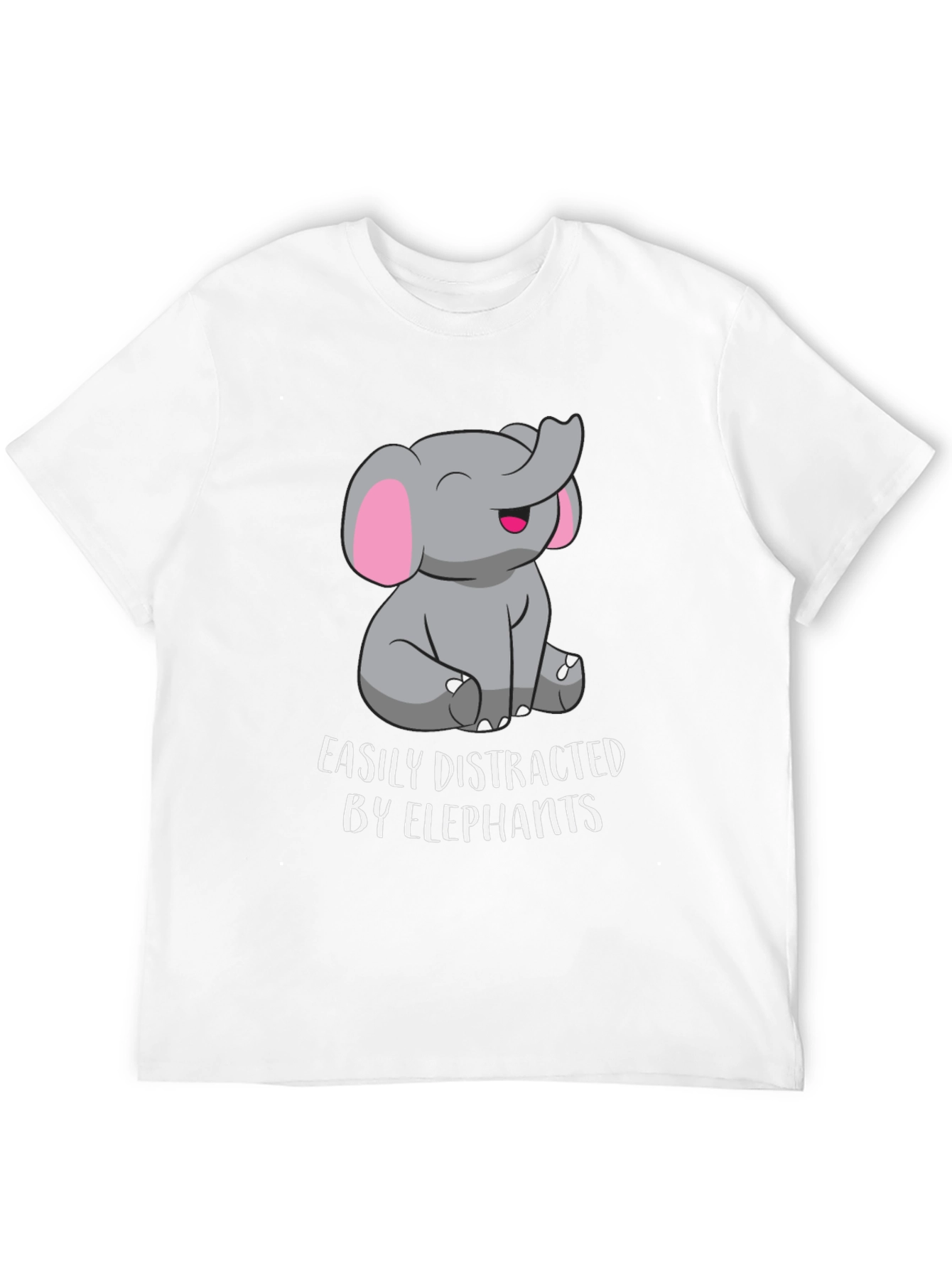 Easily Distracted By Elephants Graphic Tee