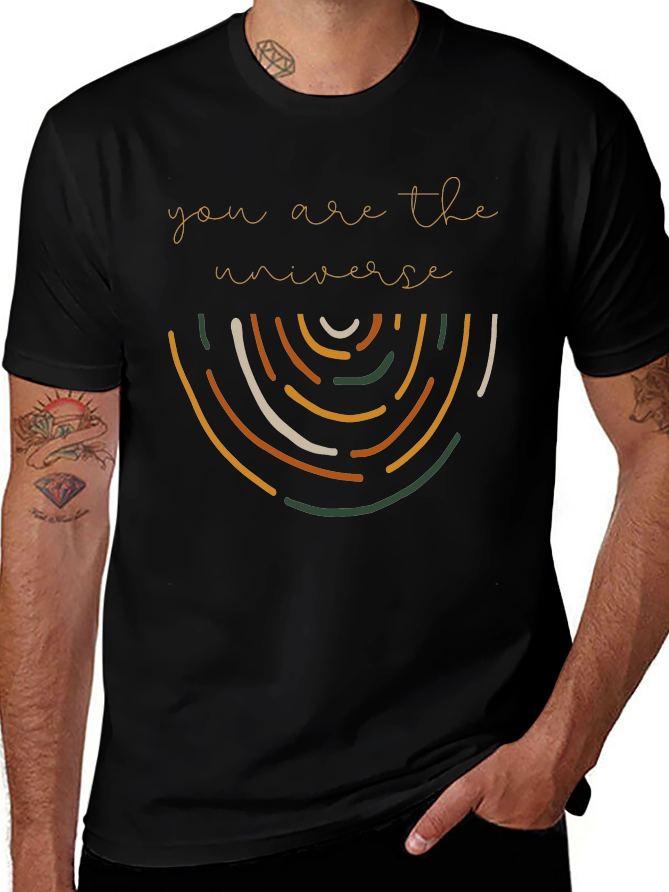 Universe Graphic Tee - You Are the Universe T-Shirt