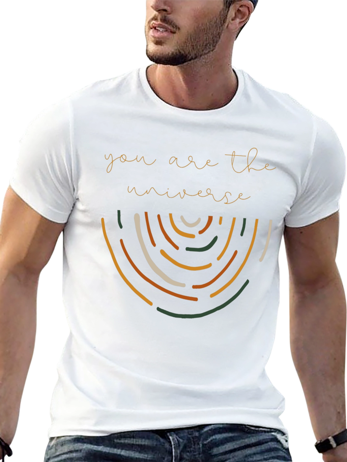 Universe Graphic Tee - You Are the Universe T-Shirt