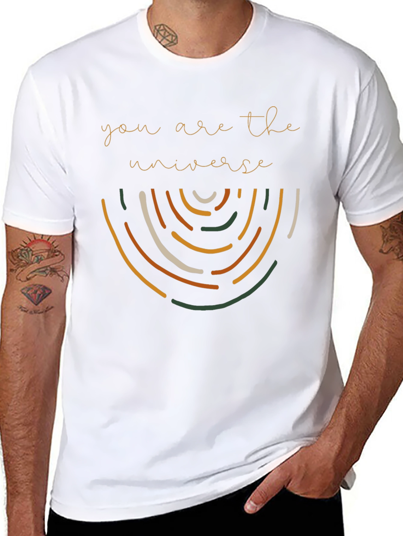 Universe Graphic Tee - You Are the Universe T-Shirt