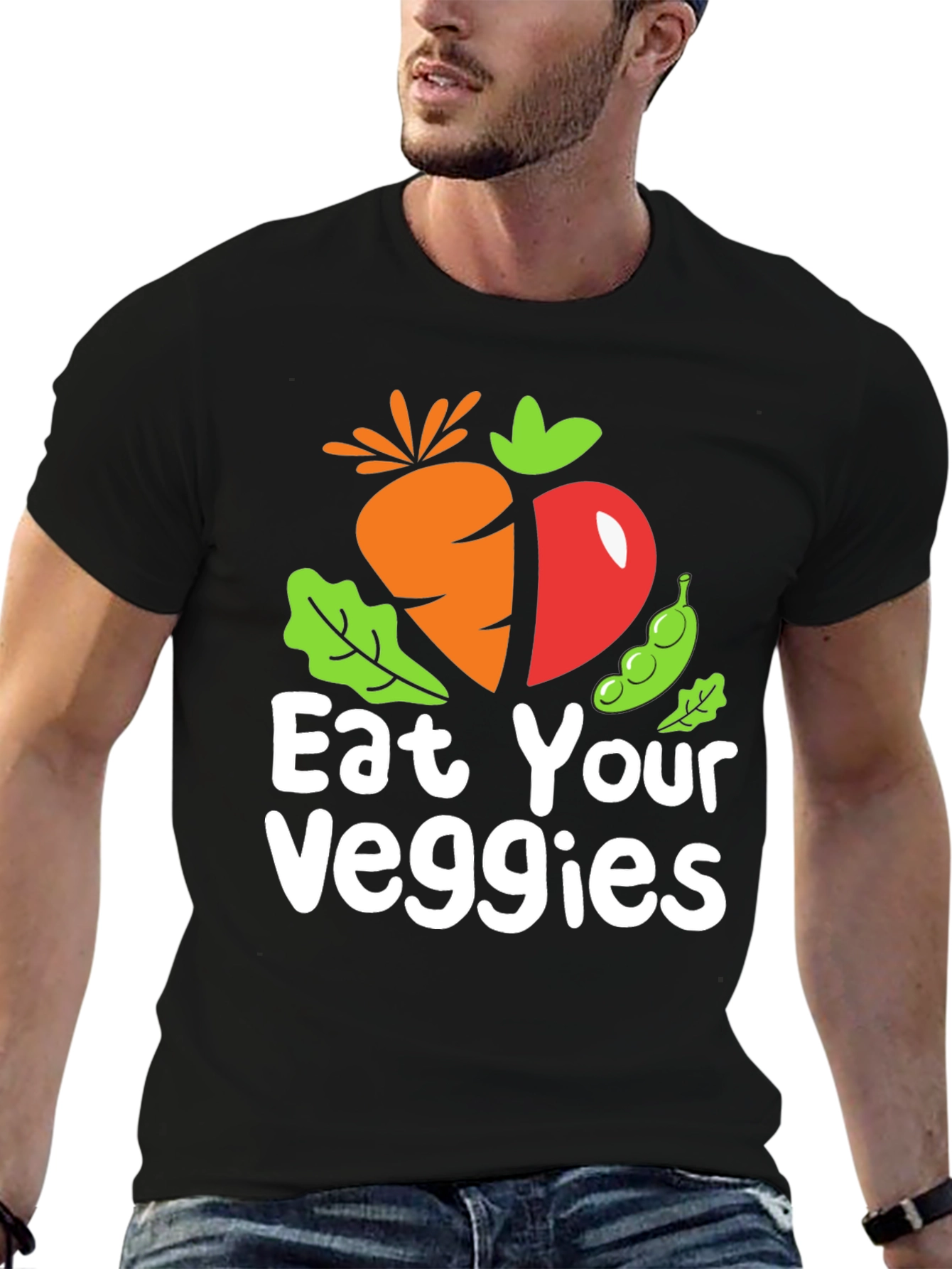 Eat Your Veggies T-Shirt - Vegan Healthy Food Tee