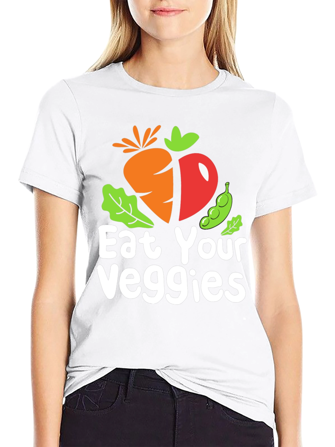 Eat Your Veggies T-Shirt - Vegan Healthy Food Tee