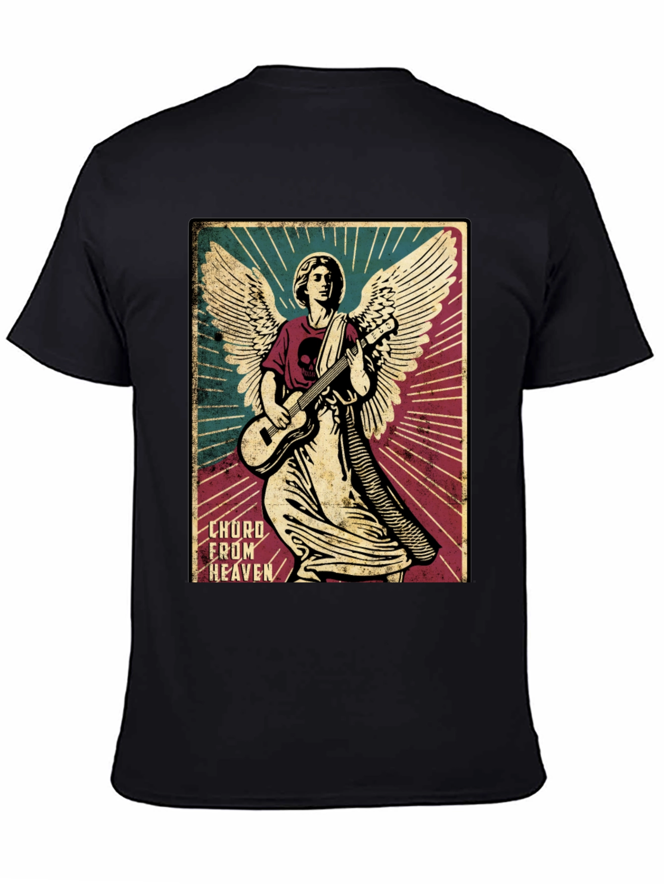 Angel Guitarist Graphic Tee