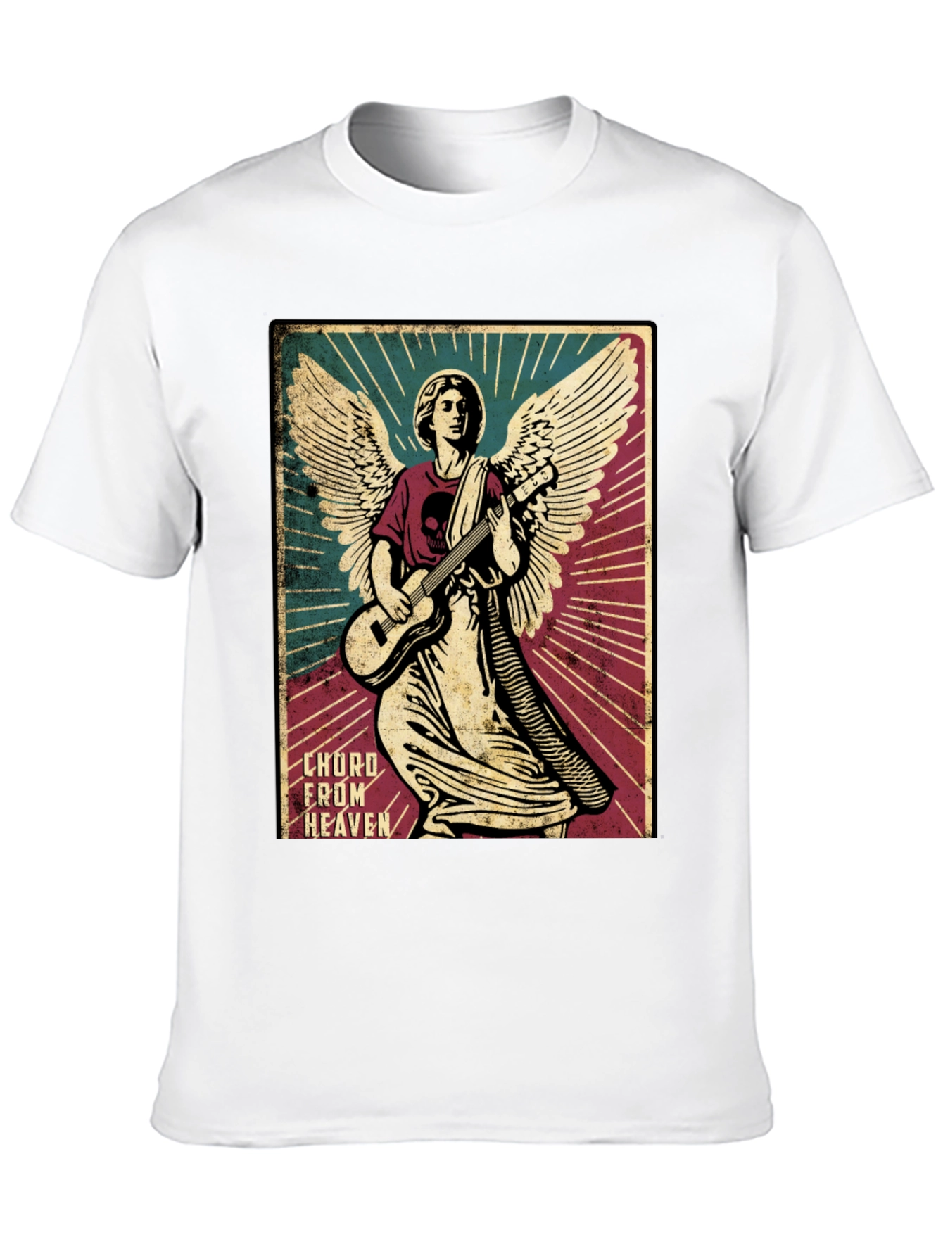 Angel Guitarist Graphic Tee