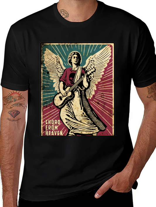 Angel Guitarist Graphic Tee