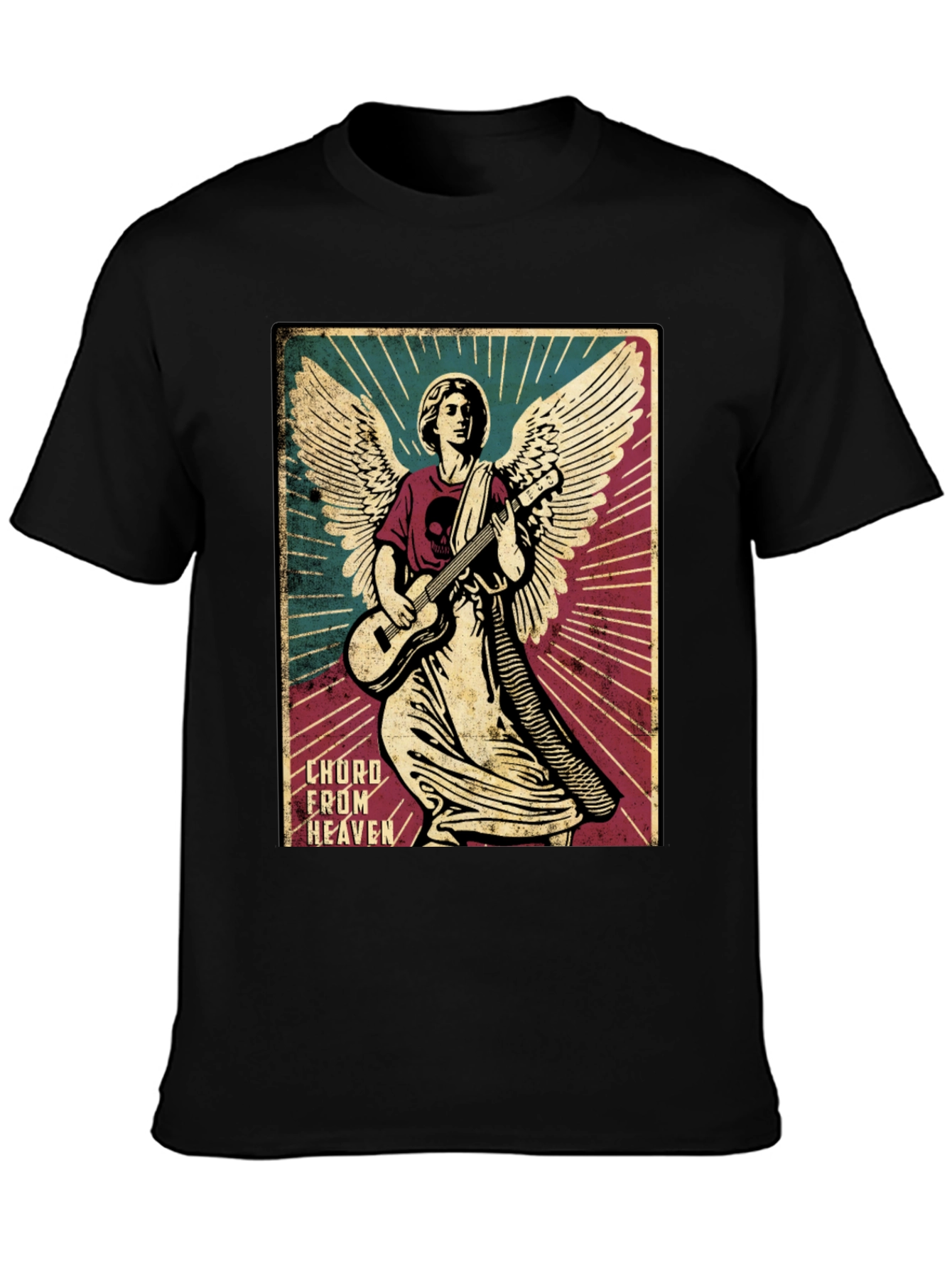 Angel Guitarist Graphic Tee
