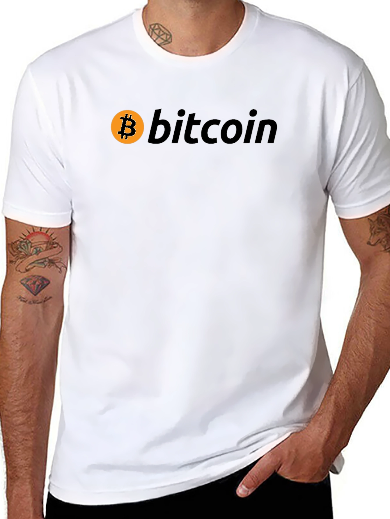 Bitcoin Graphic Tee - Crypto Fan Apparel