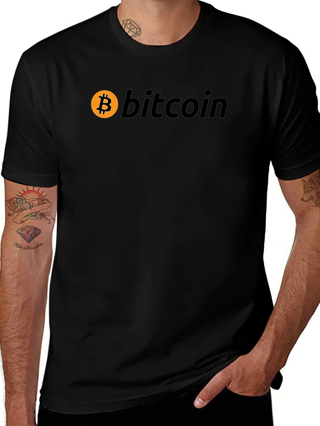 Bitcoin Graphic Tee - Crypto Fan Apparel