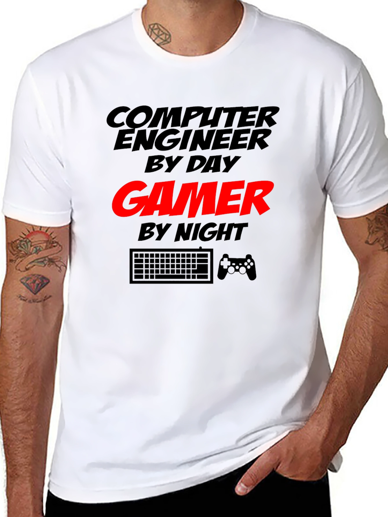 Computer Engineer Gamer T-Shirt