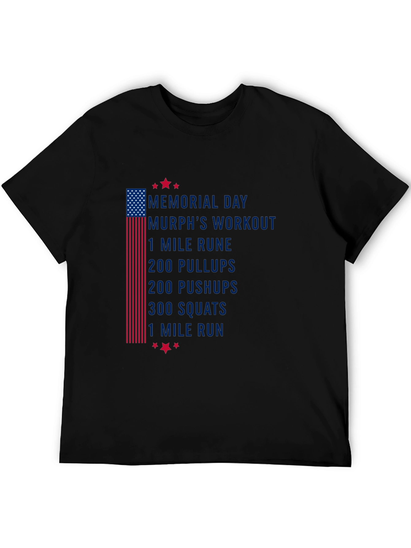 Memorial Day Murphs Workout T-Shirt