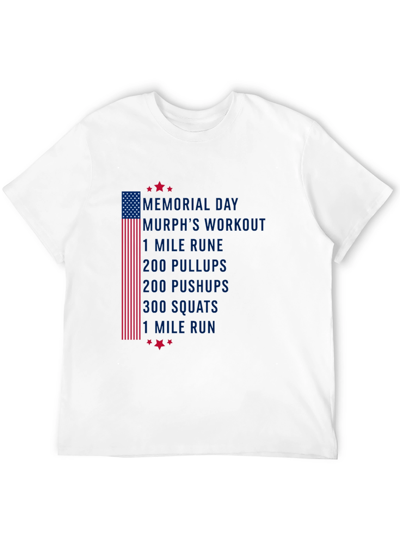 Memorial Day Murphs Workout T-Shirt