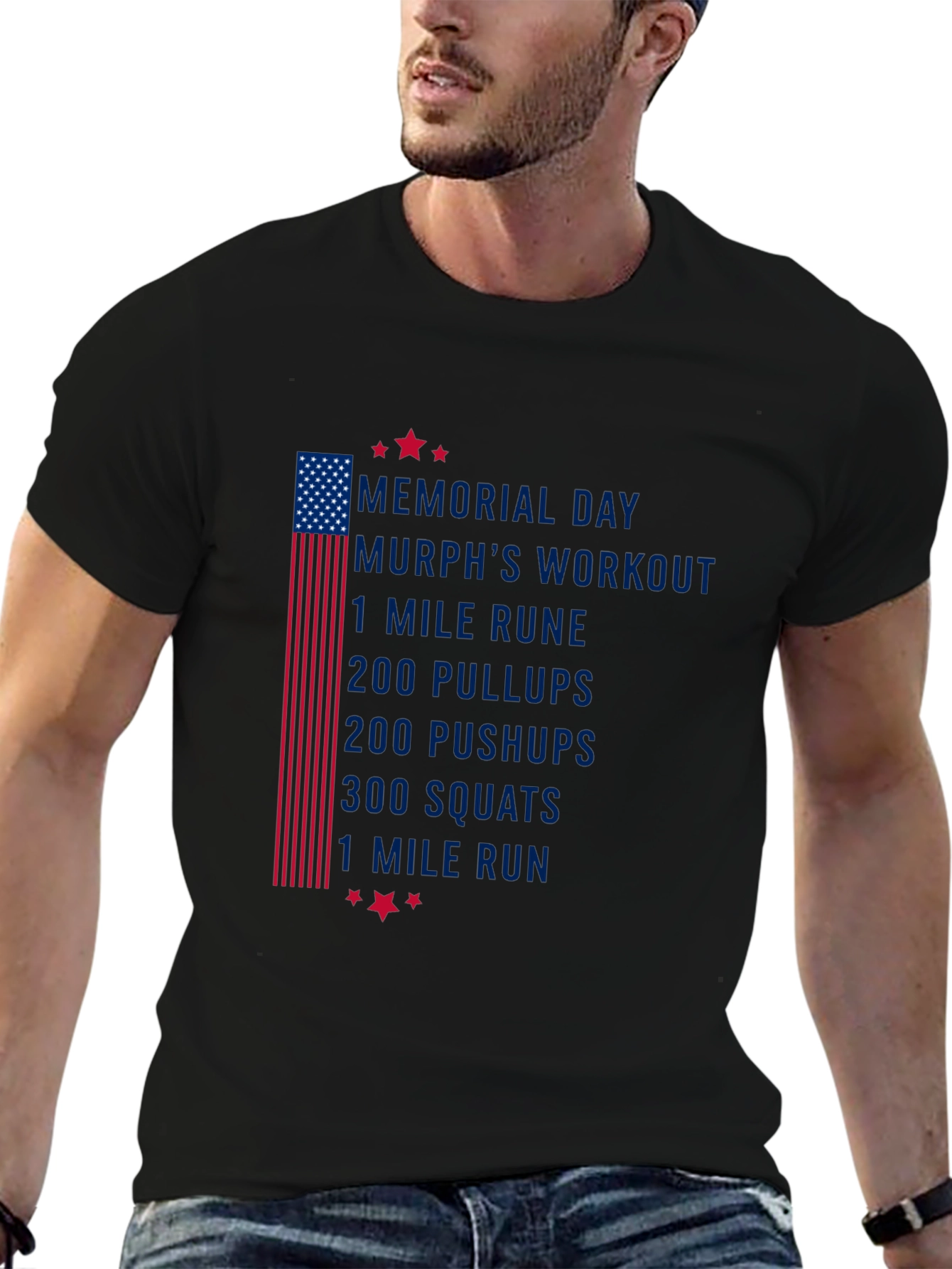 Memorial Day Murphs Workout T-Shirt