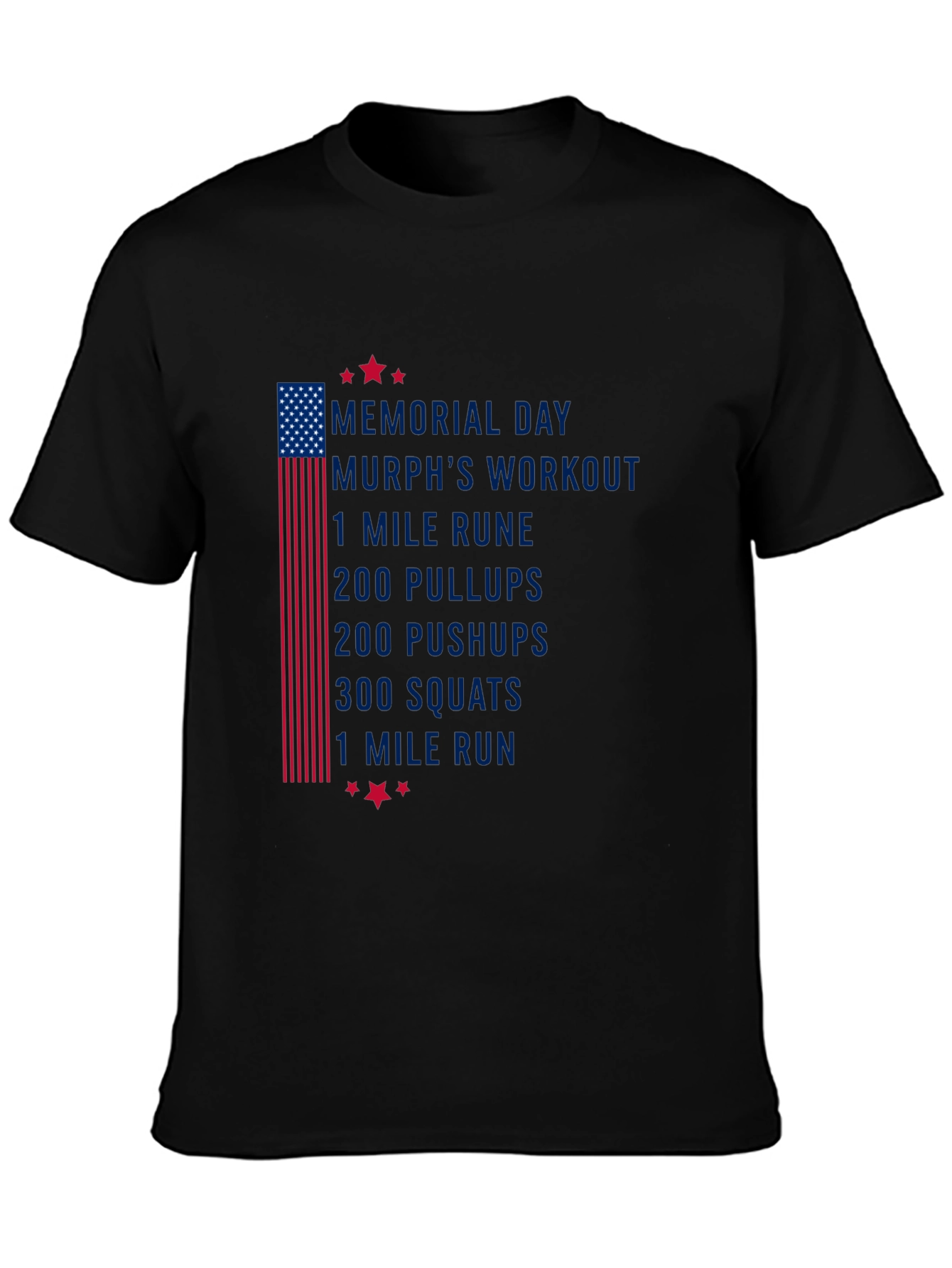 Memorial Day Murphs Workout T-Shirt