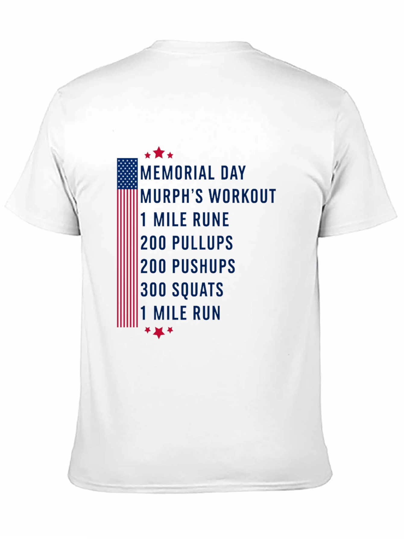 Memorial Day Murphs Workout T-Shirt
