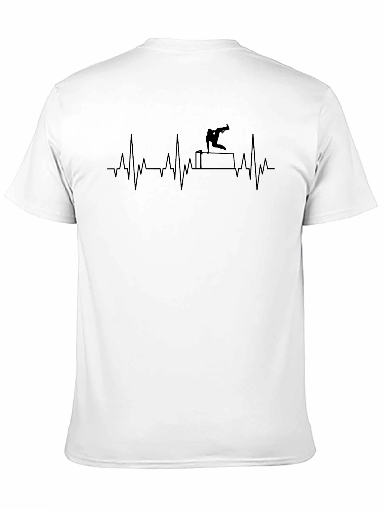 Parkour Heartbeat T-Shirt - Urban Athlete Style