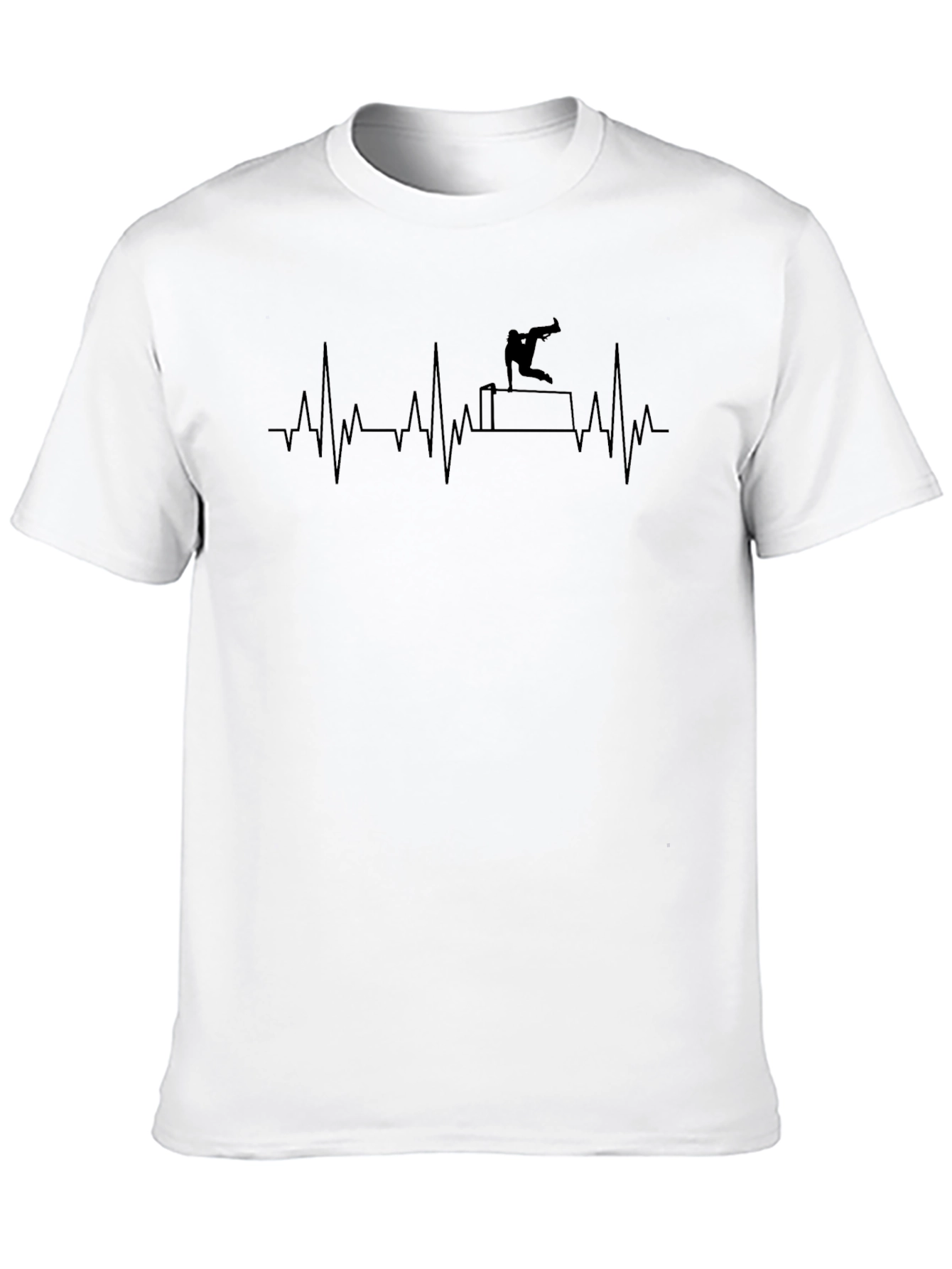Parkour Heartbeat T-Shirt - Urban Athlete Style