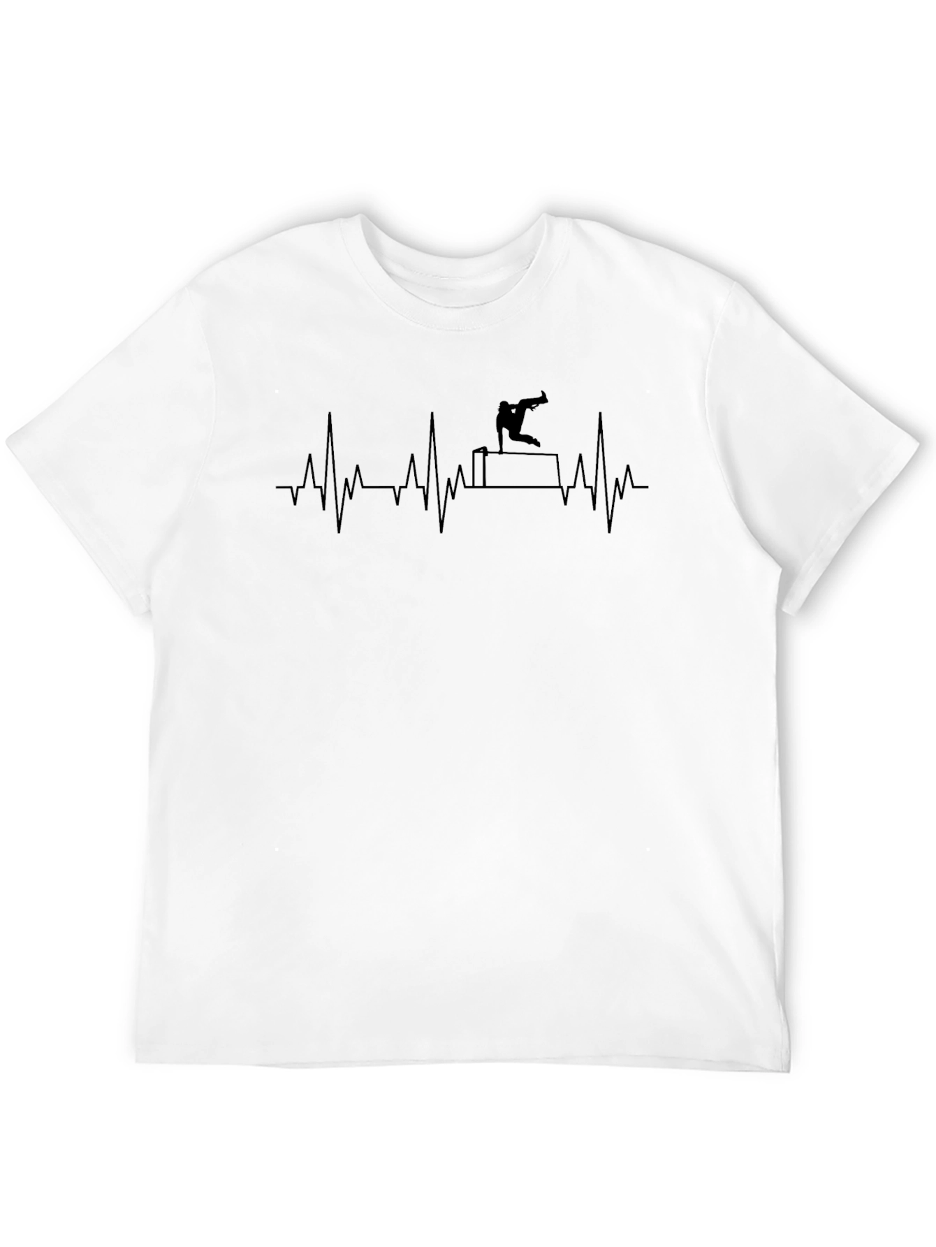 Parkour Heartbeat T-Shirt - Urban Athlete Style