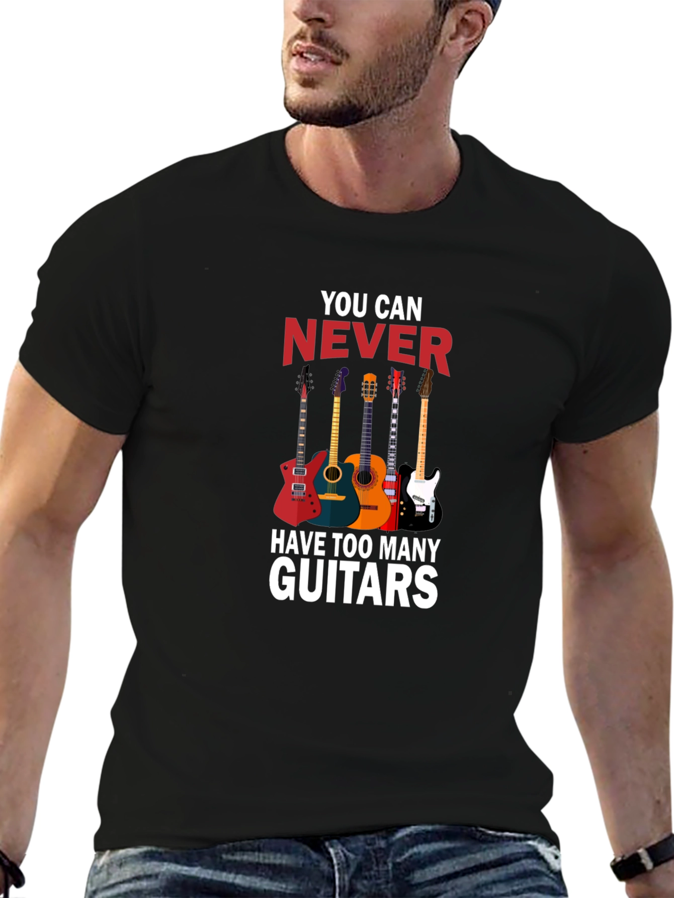 Guitar Lovers T-Shirt: You Can Never Have Too Many
