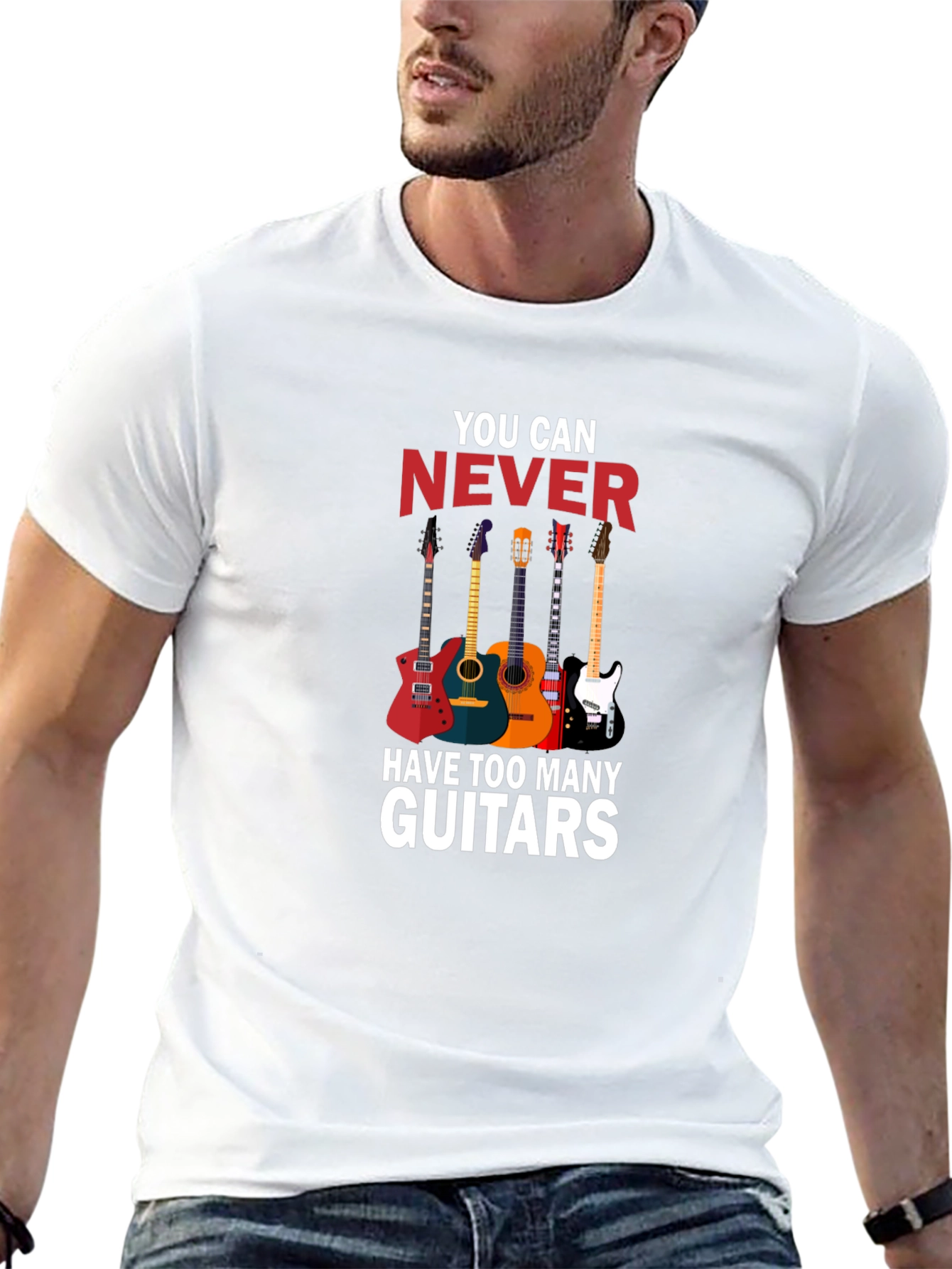 Guitar Lovers T-Shirt: You Can Never Have Too Many