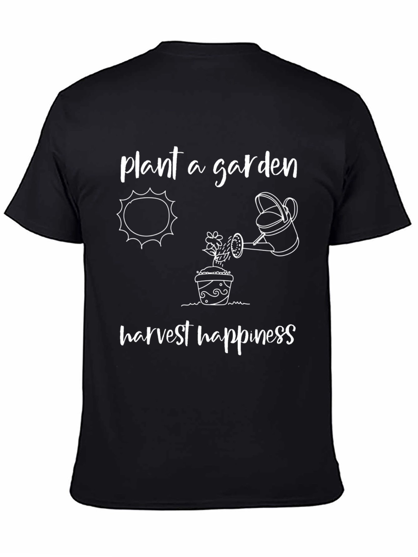Plant a Garden Harvest Happiness Graphic Tee