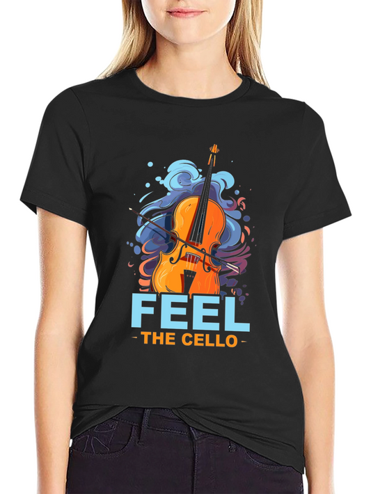 Feel the Cello Graphic Tee