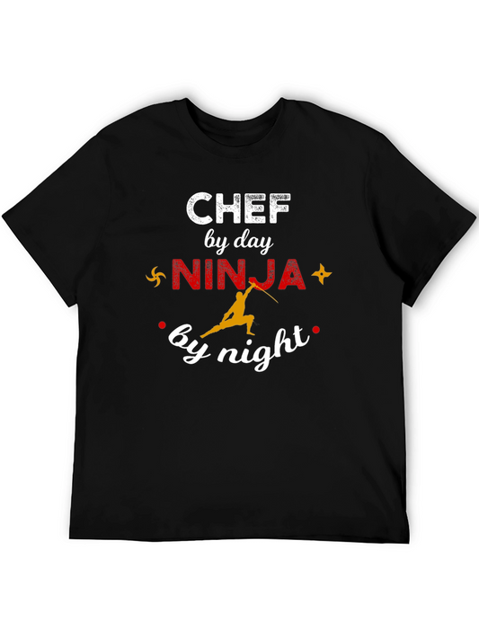 Chef by Day Ninja by Night T-Shirt