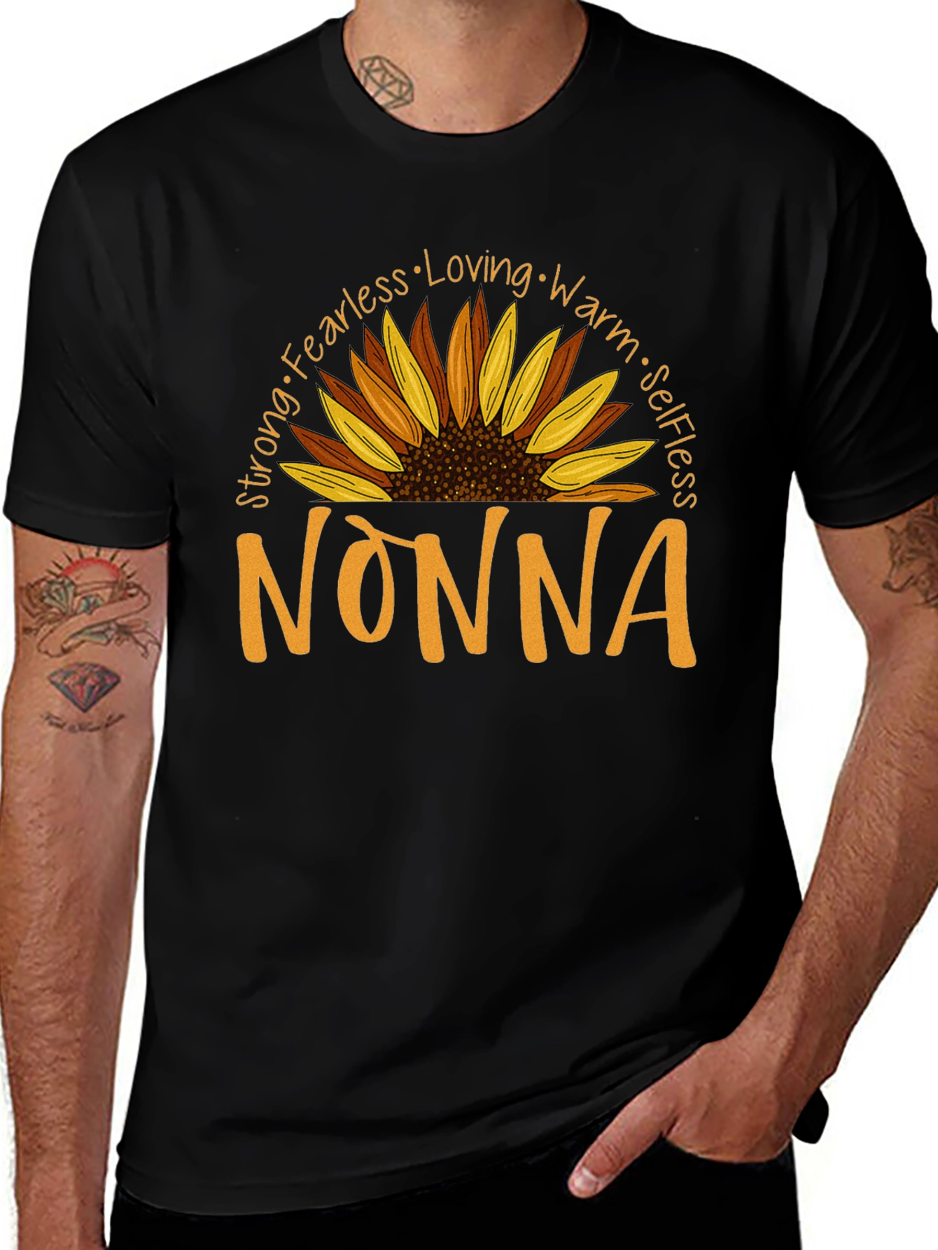 Nonna Sunflower Graphic Tee
