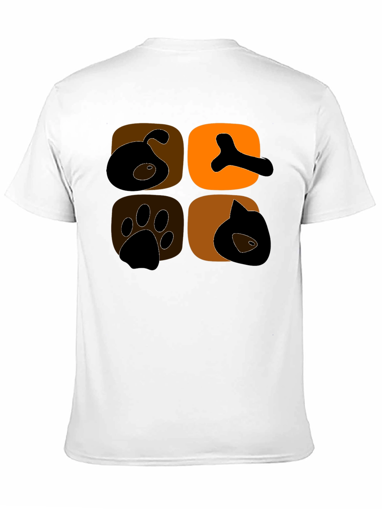 Dog & Cat Lover Black Graphic Tee
