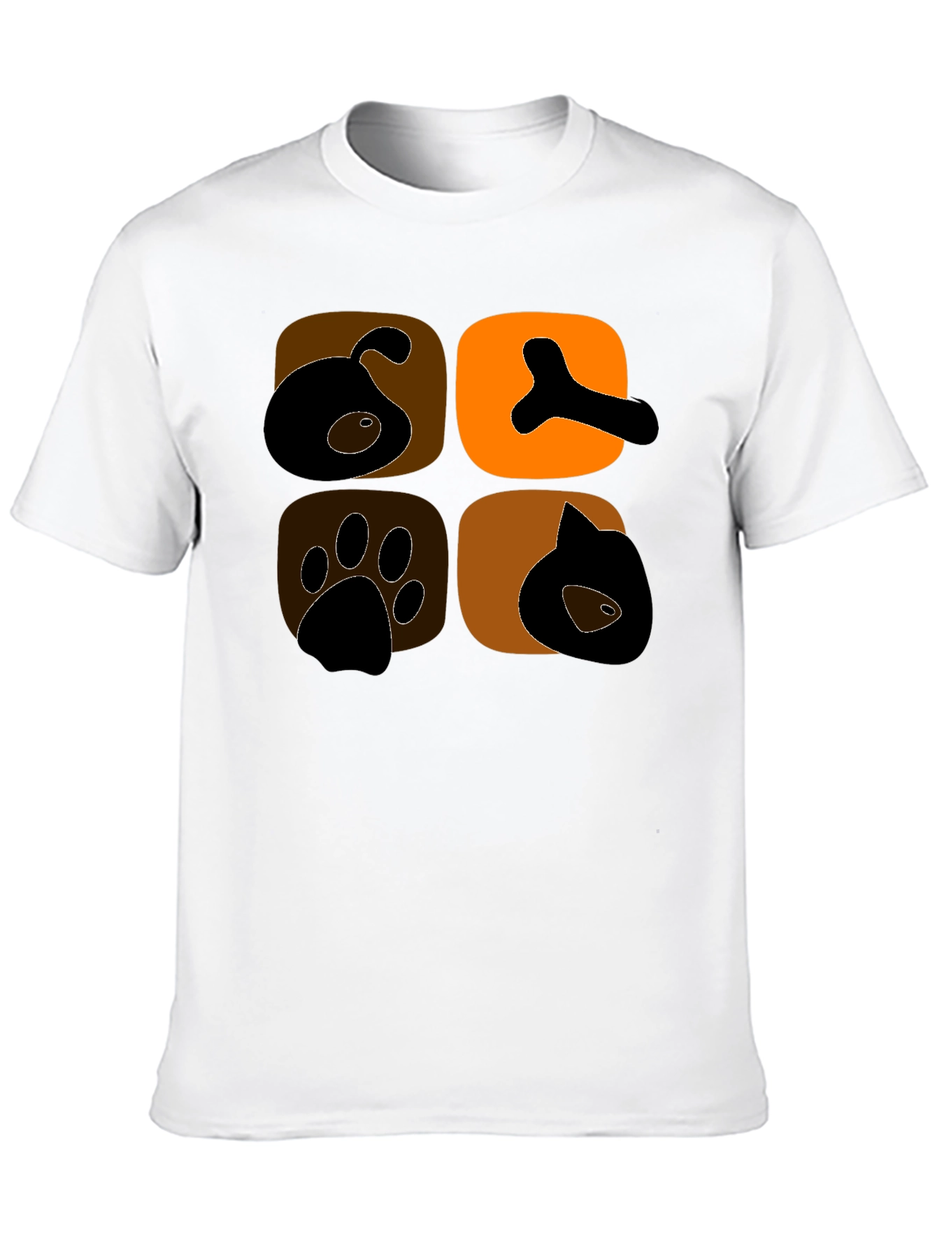 Dog & Cat Lover Black Graphic Tee