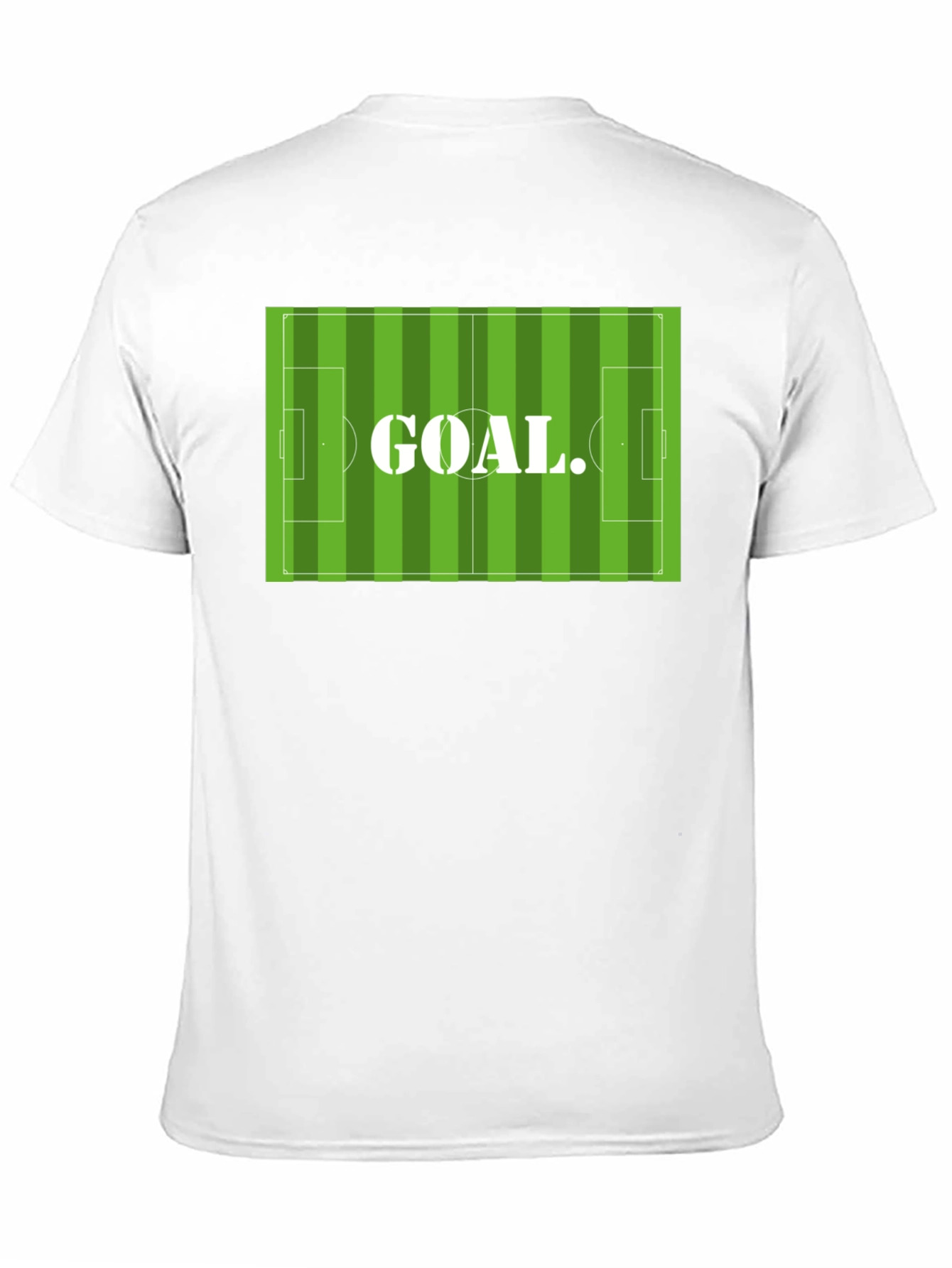 Soccer Field Goal Graphic T-Shirt