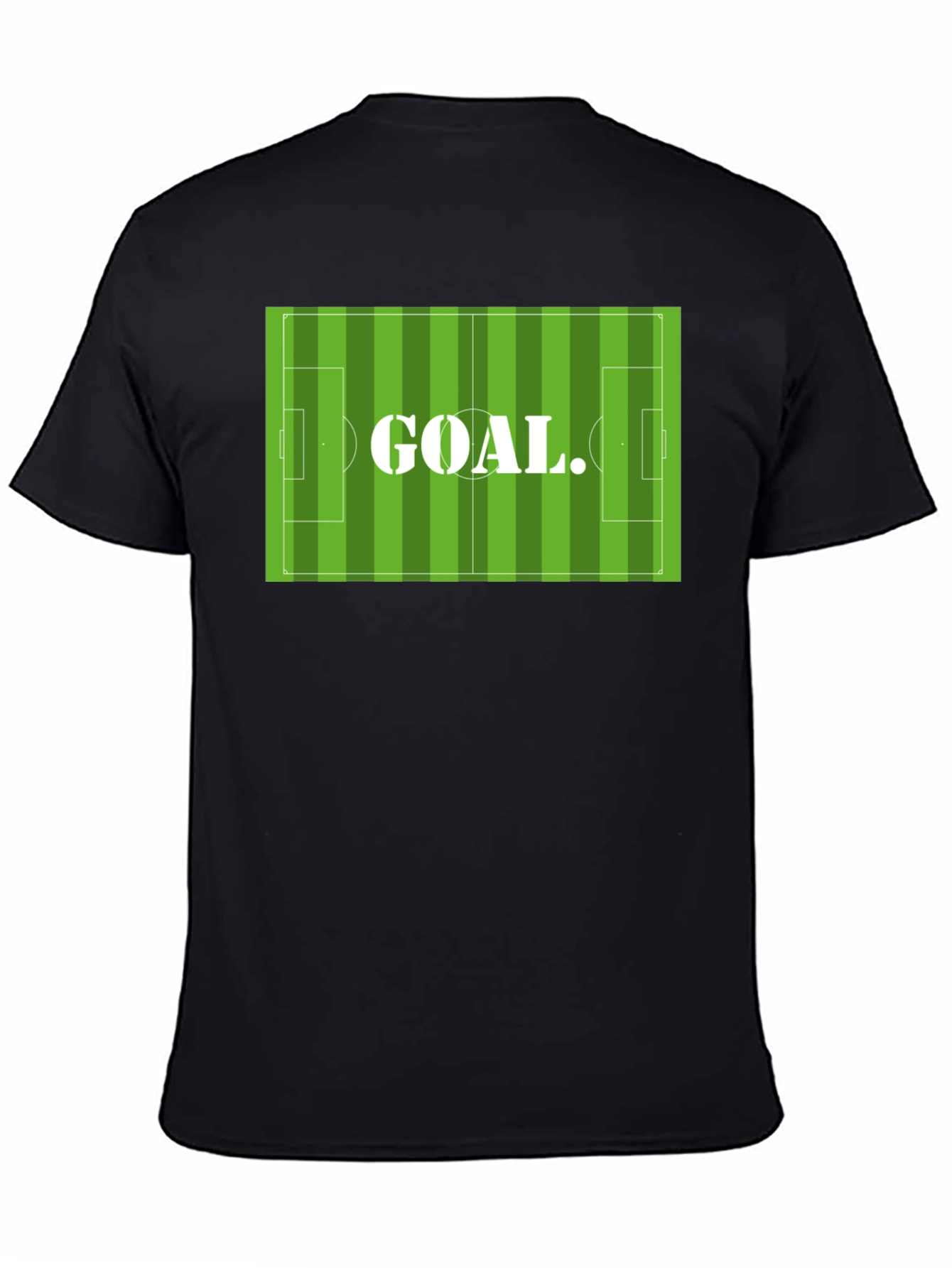 Soccer Field Goal Graphic T-Shirt