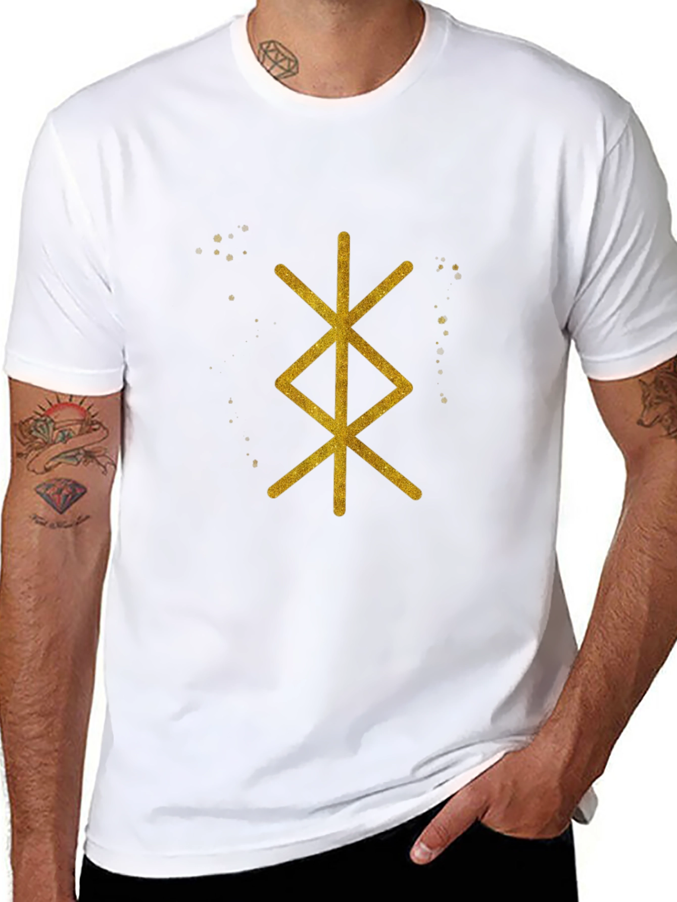 Bindrune T-Shirt: Norse Magic Symbol Tee