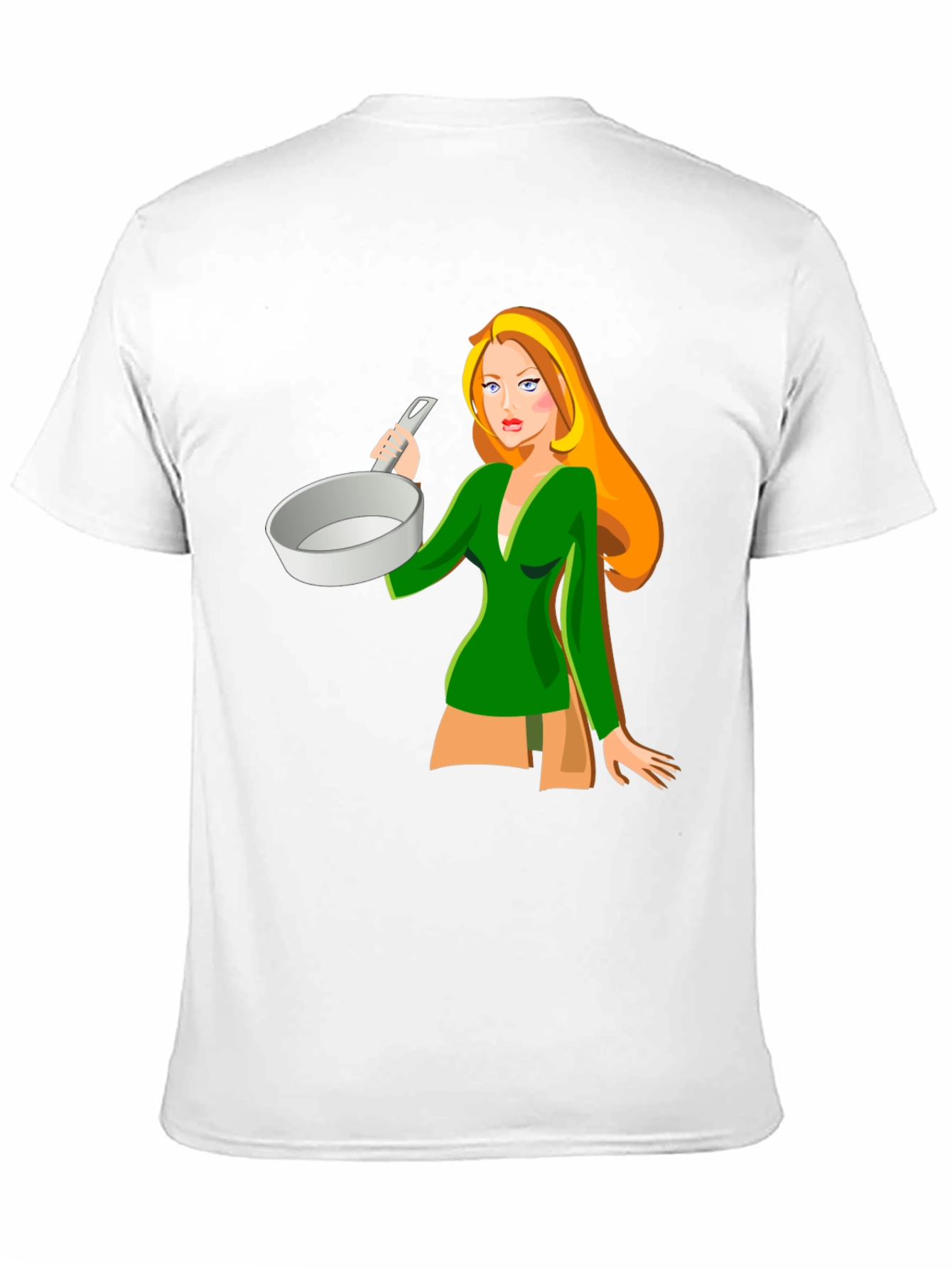 Cartoon Cook T-Shirt - Black