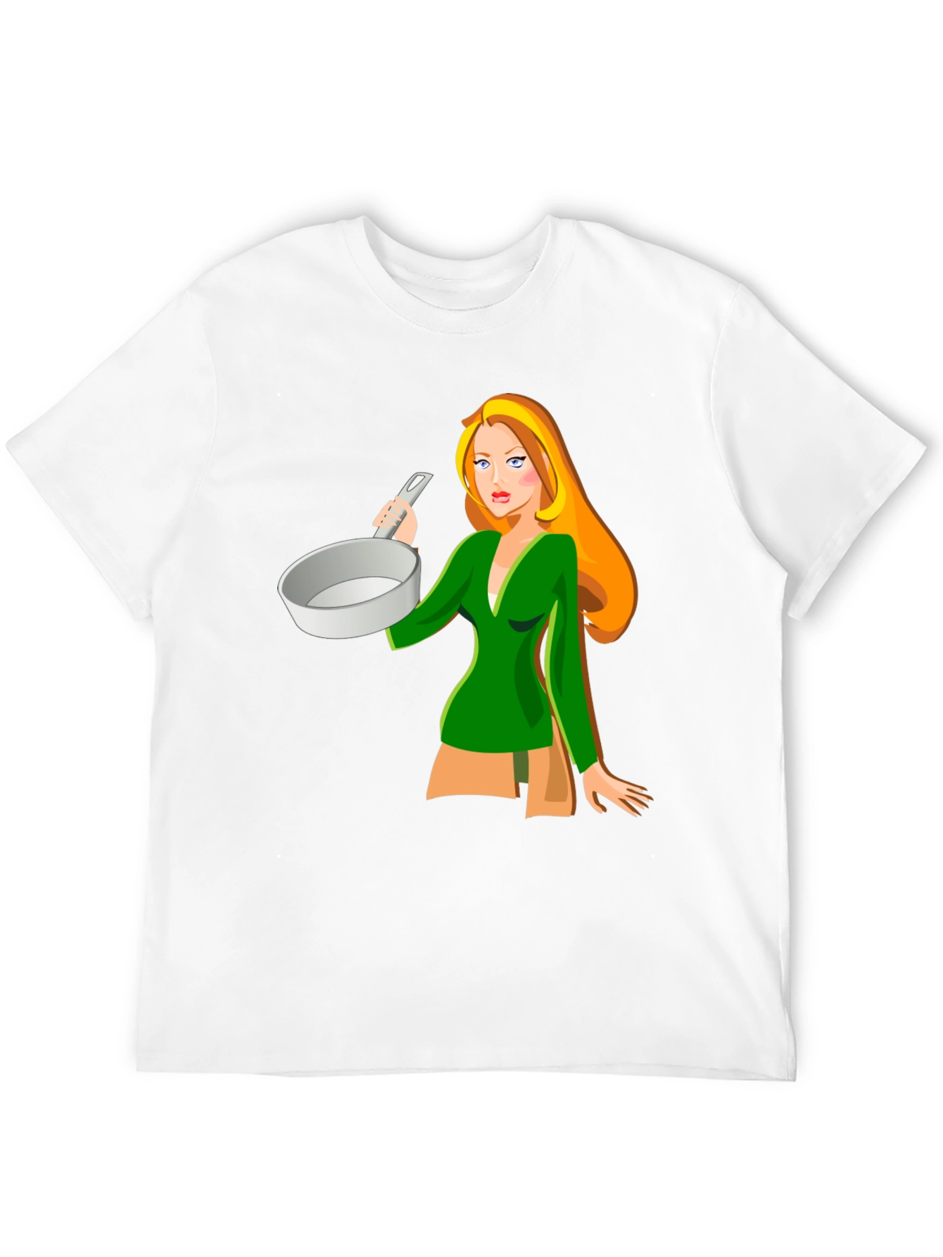 Cartoon Cook T-Shirt - Black