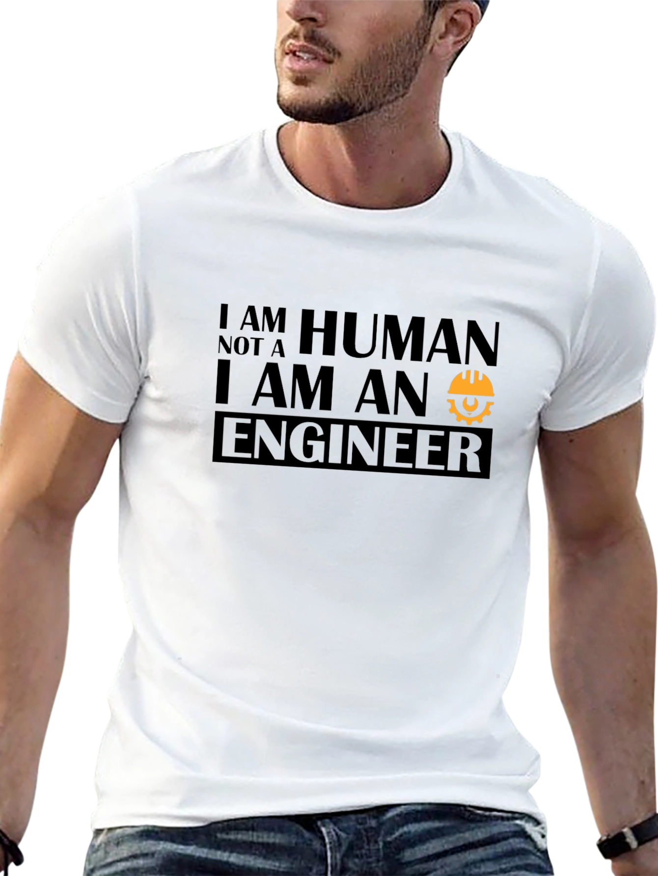 Engineer T-Shirt - Human Not A Robot