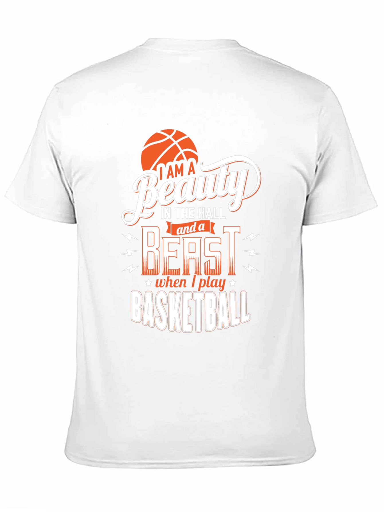 Beauty & Beast Basketball Graphic Tee
