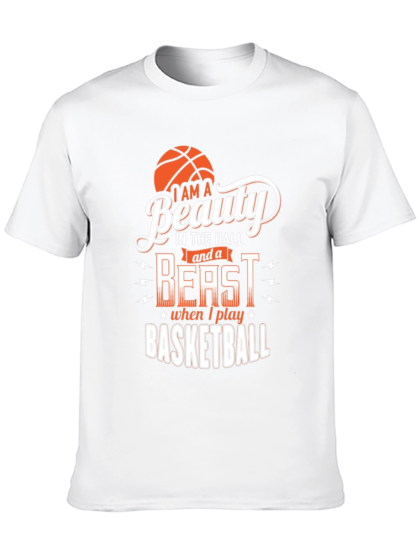 Beauty & Beast Basketball Graphic Tee